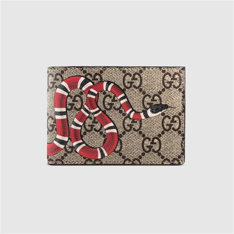 gucci supreme wallet ebay|gucci wallet snake original.